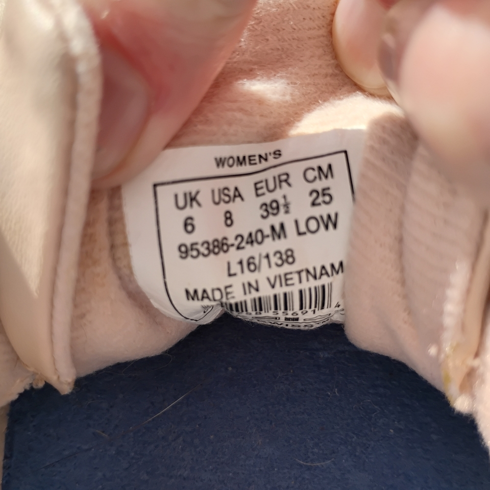 K-Swiss Tan Court-Style Sneaker Insole View - Picture 6 of 8